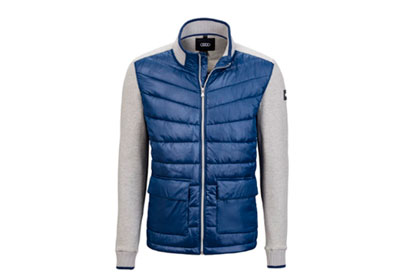 Куртка чоловіча Audi hybrid jacket, Mens, сірий / синій L