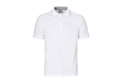 Сорочка-поло Audi Poloshirt чоловіча, XL, біла